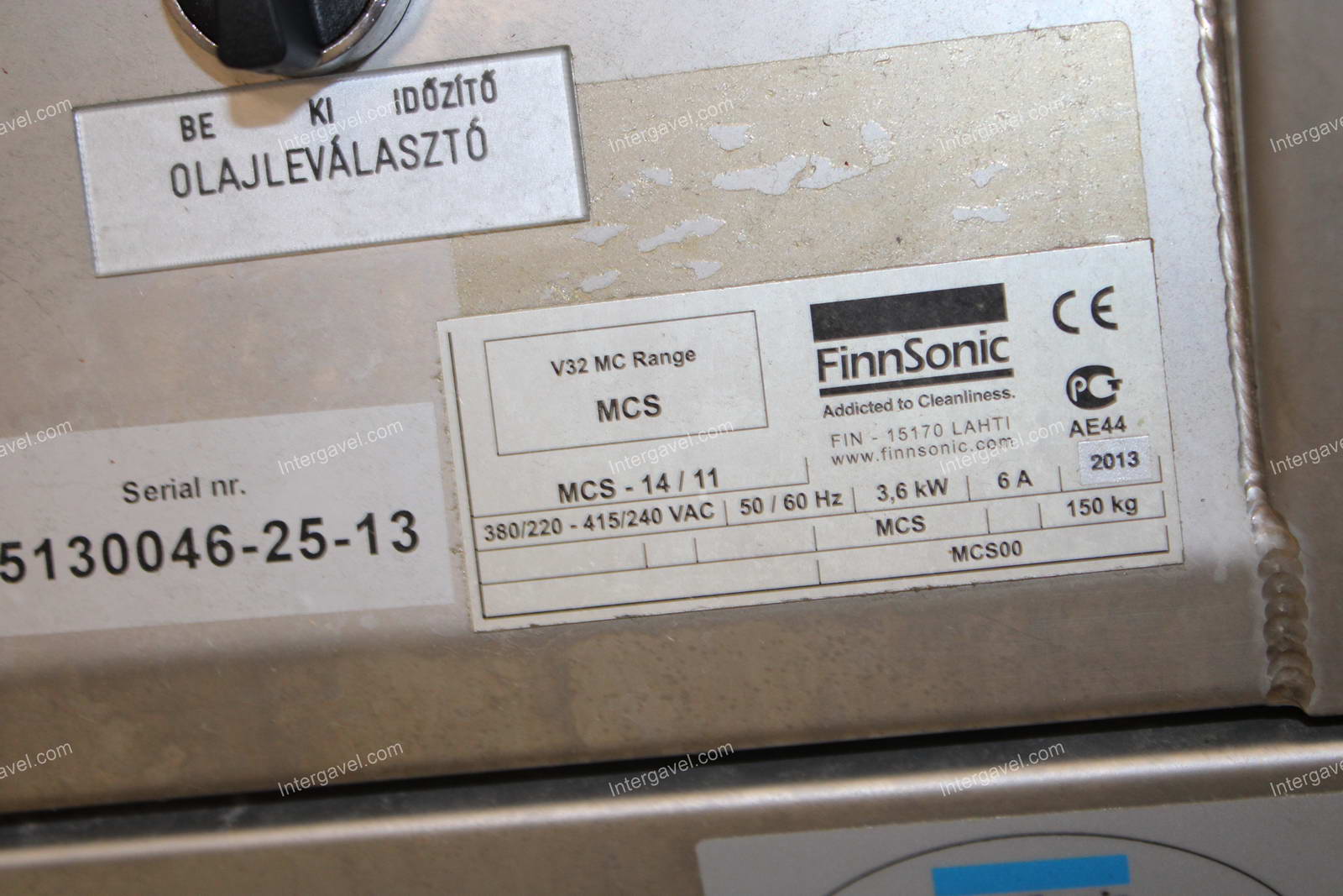 Ultrahangos mosó - FinnSonic, MC-170/II 23