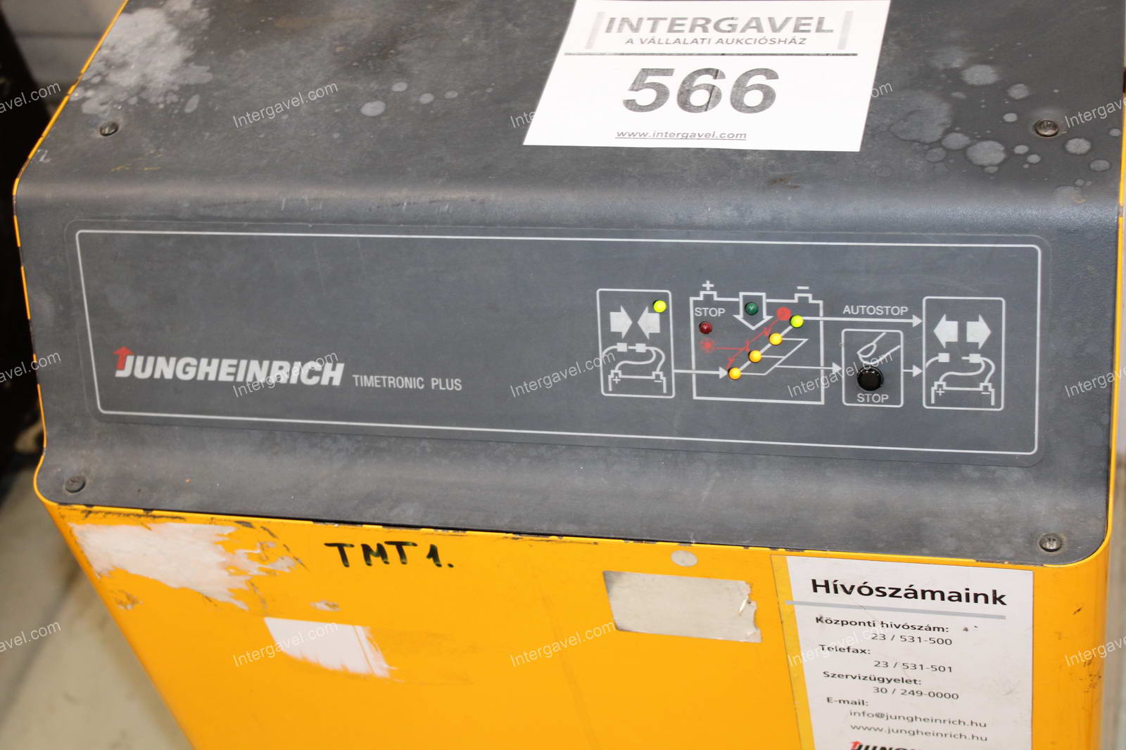 Akkumulátor töltő - Jungheinrich, D400 G 48/150 B-ET Plus 3