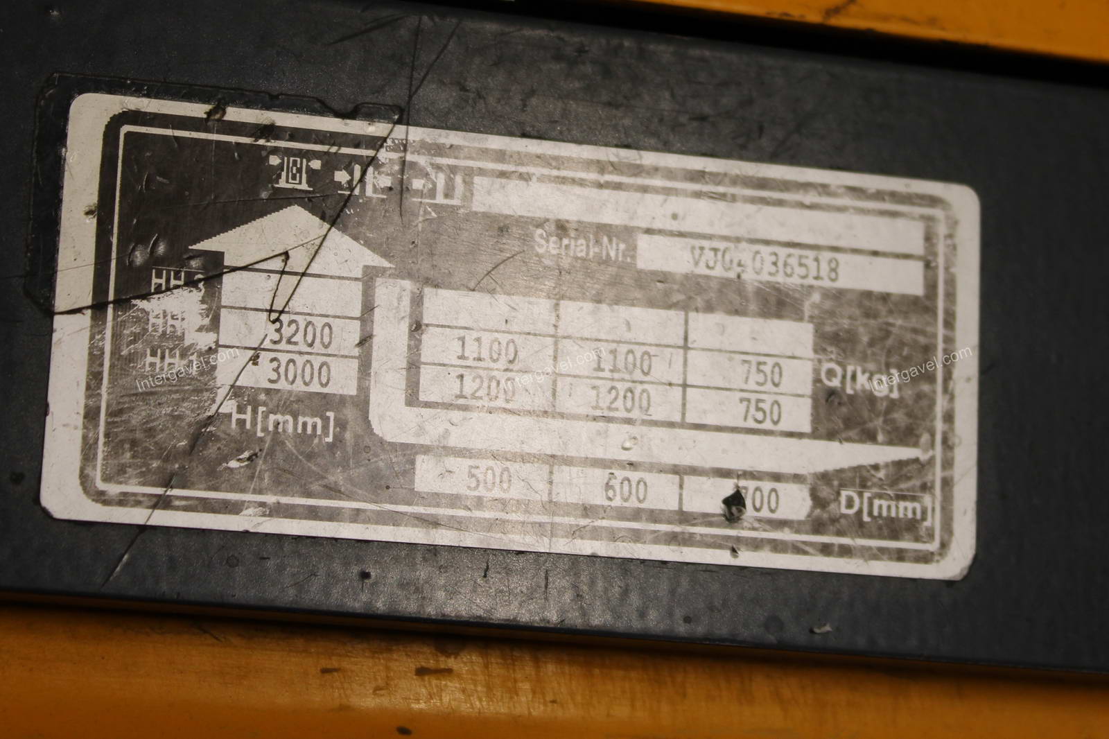 Targonca - Jungheinrich, EJC 12 12