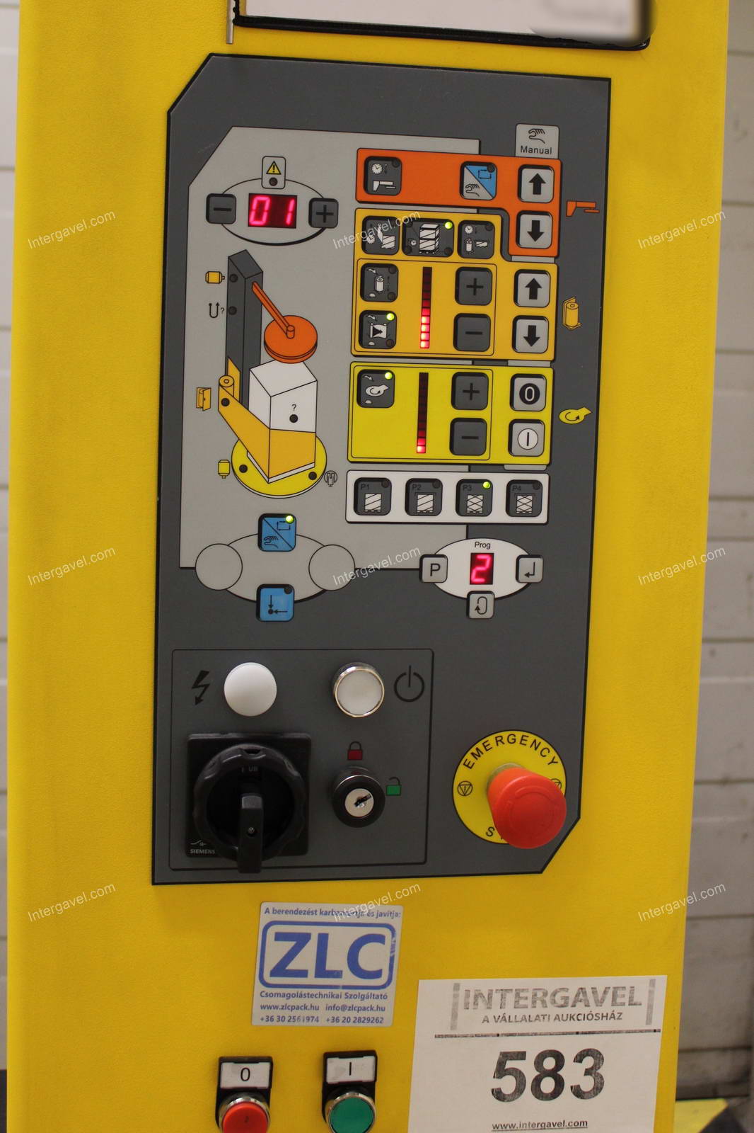 Raklapfóliázó - Siat,SW2 4