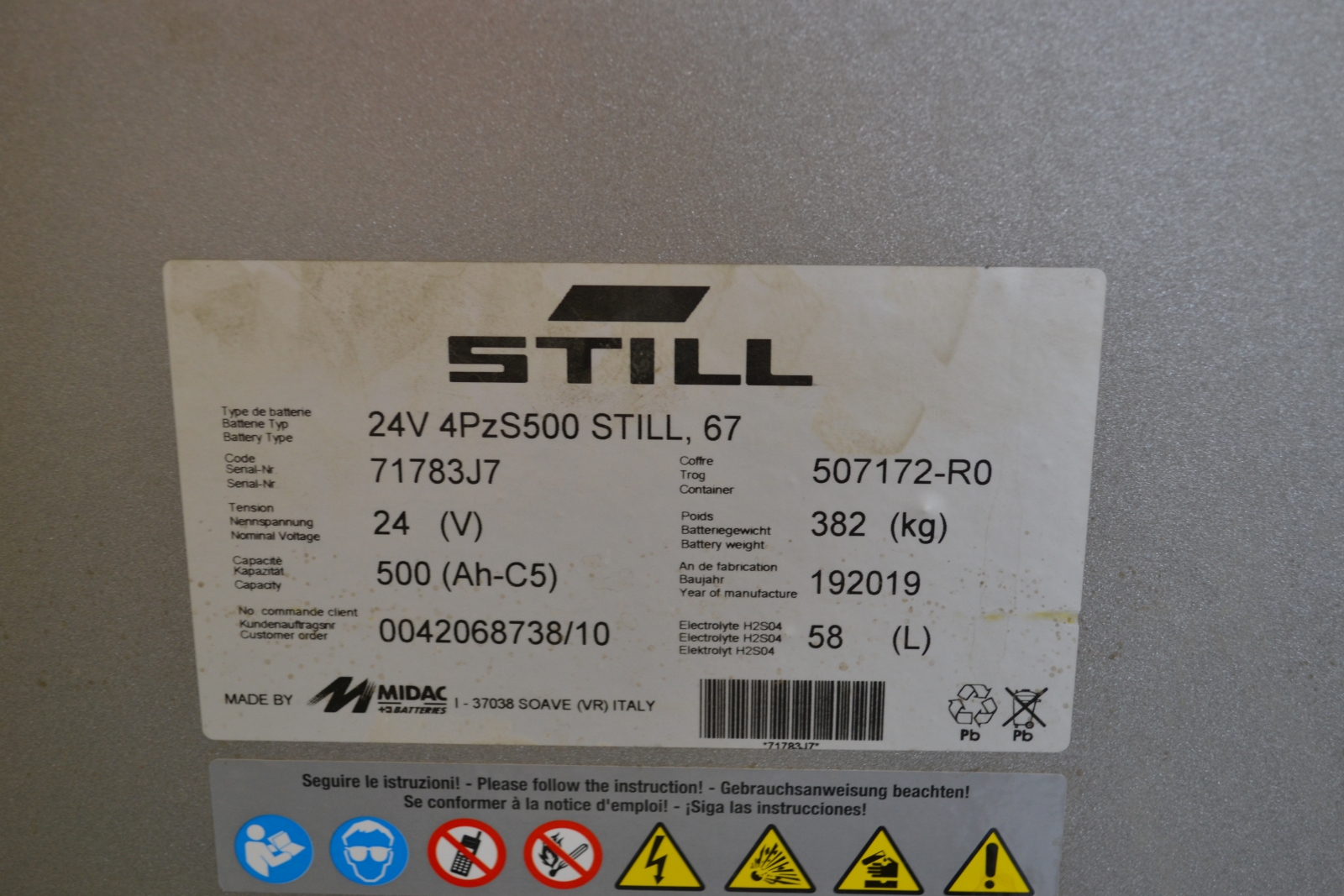 Still targonca - EXV-SF 16 6