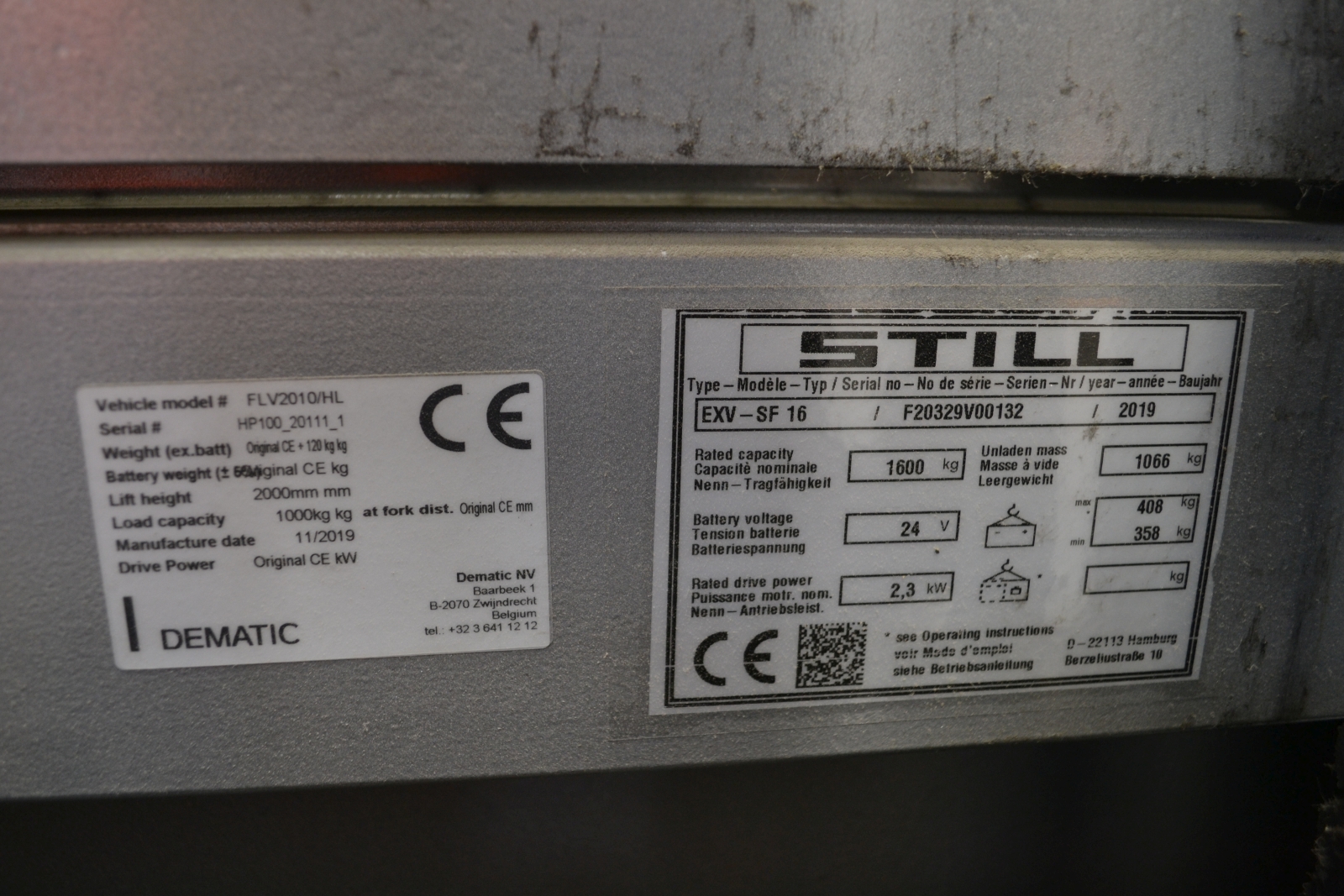 Still targonca - EXV-SF 16 9