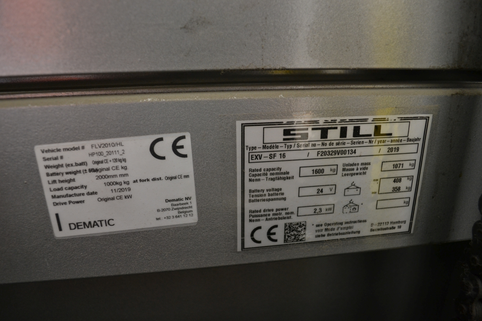 Still targonca - EXV-SF 16 5