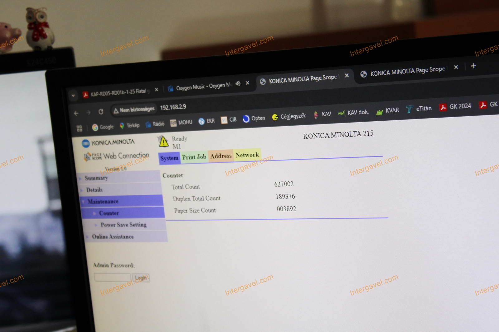 Multifunkciós nyomtató - Konica Minolta, Bizhub 215 2