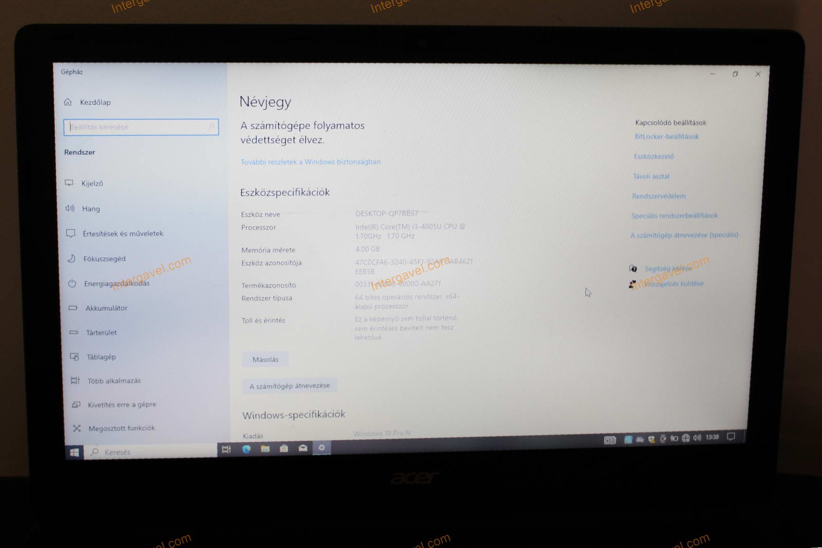 Laptop - Acer,  EX2510-39ZG 2