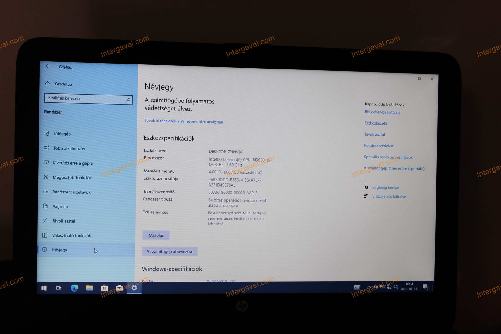 Laptop - HP, 250 G 3