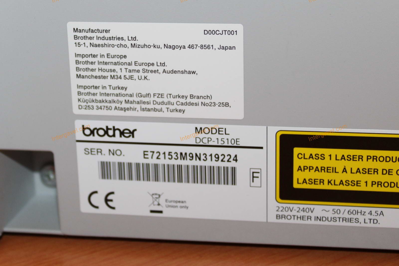 Nyomtató - Brother, DCP-1510E 2