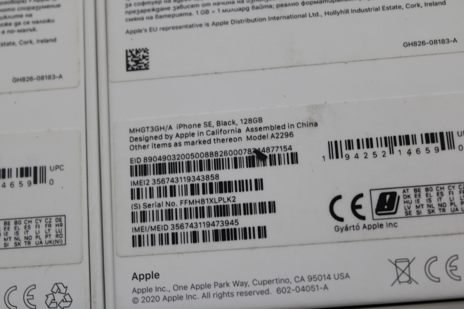 Iphone SE(2020) 128 GB 13