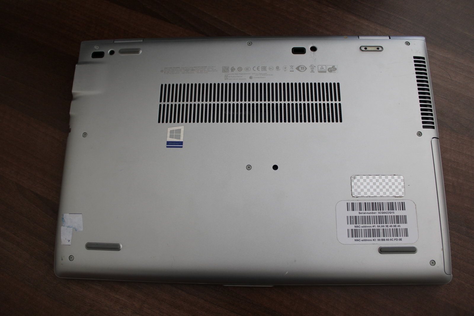 HP Probook 650 G4 4