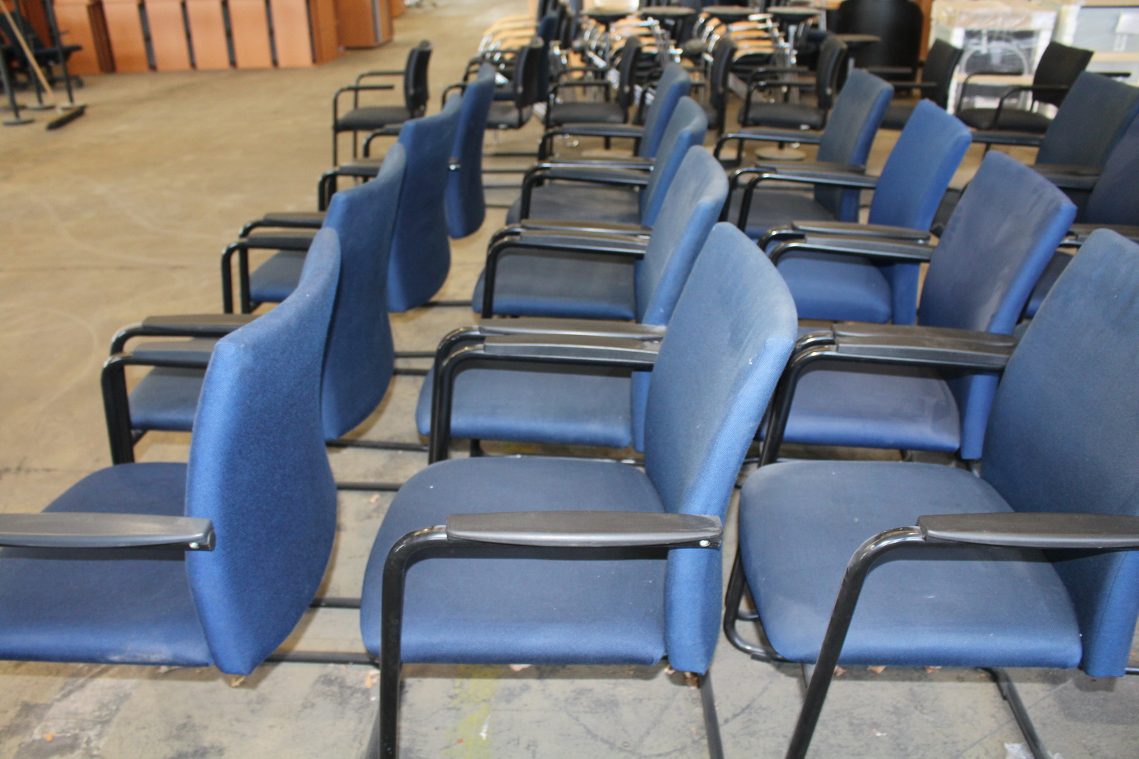 Tárgyalószék (kék-Comforto) 6