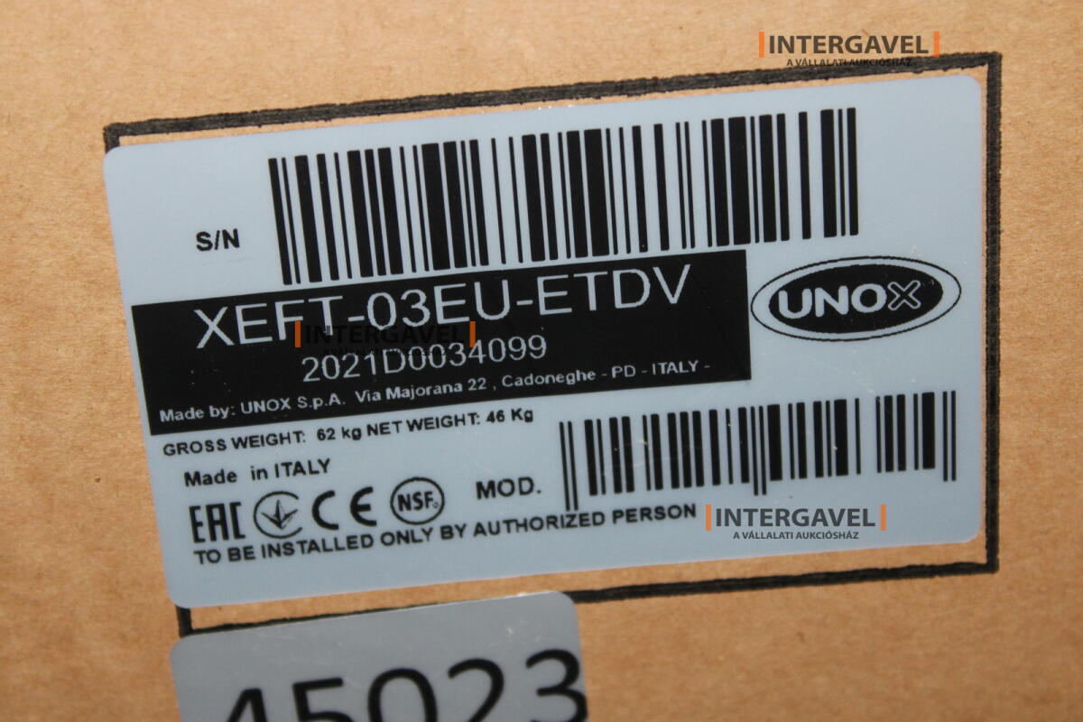 Unox kemence, kelesztőszekrény és elszívóernyő 12