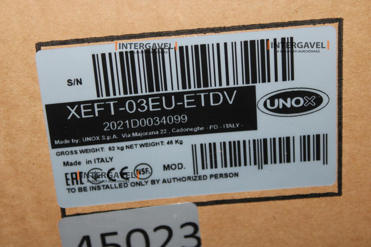 Unox kemence, kelesztőszekrény és elszívóernyő 12