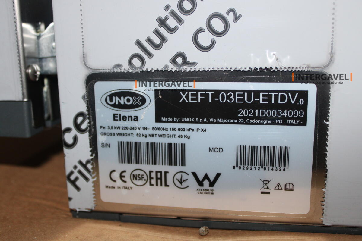 Unox kemence, kelesztőszekrény és elszívóernyő 3