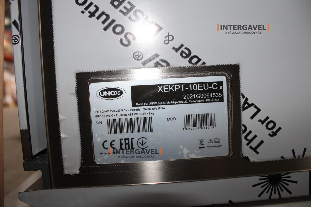 Unox kemence, kelesztőszekrény és elszívóernyő 9