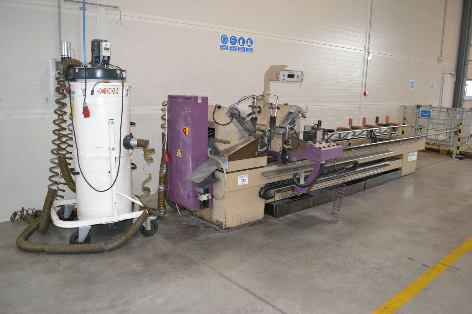 Ikertárcsás darabológép