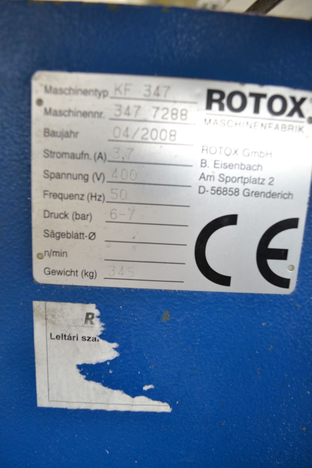 Egysebességes marógép 3