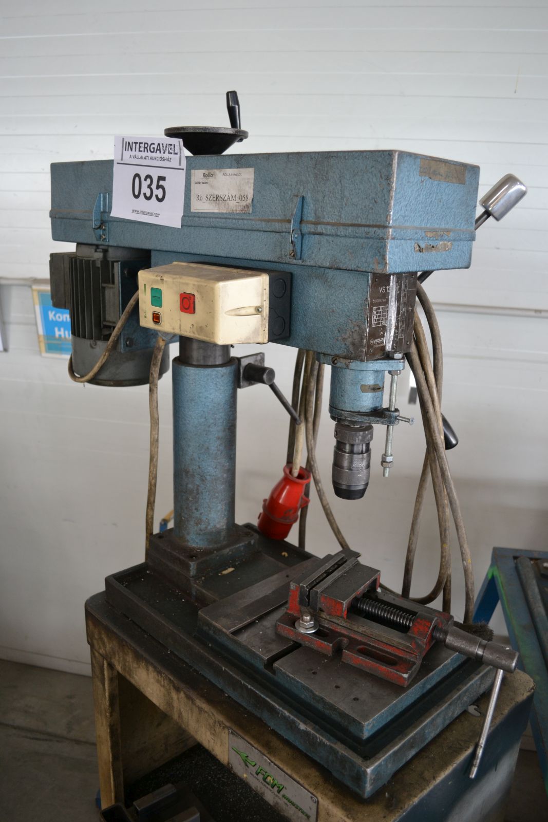 Oszlopos fúrógép 4
