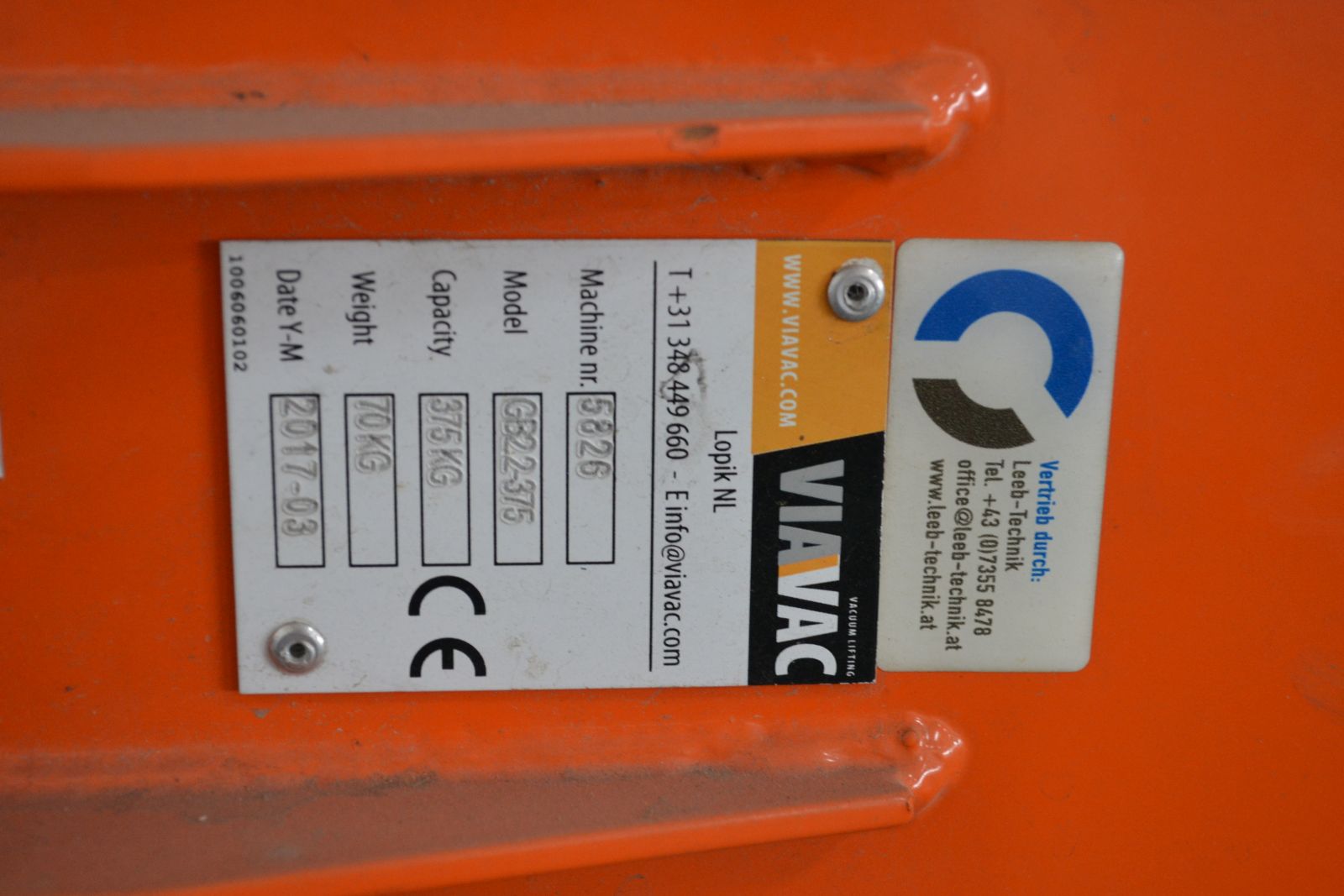 Vákumos üvegemelő 6