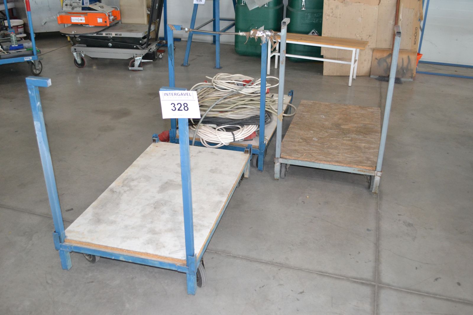 Szállítókocsi és kábelek 1