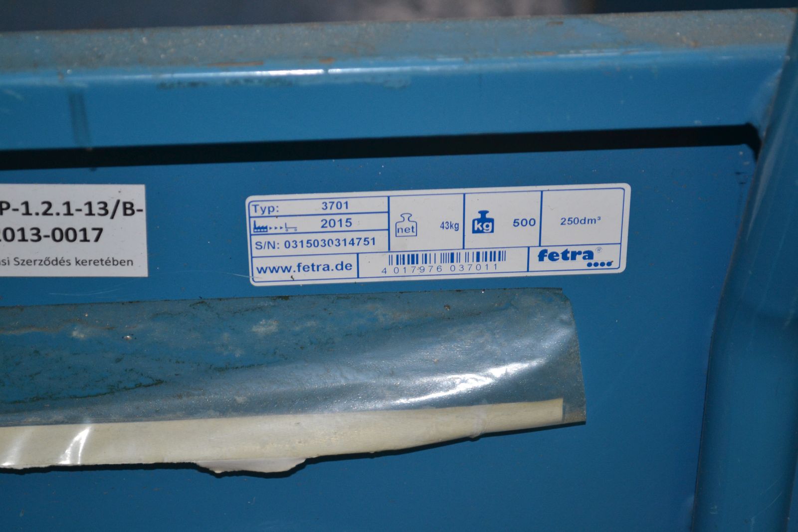 Fémhulladéktároló kocsi 4