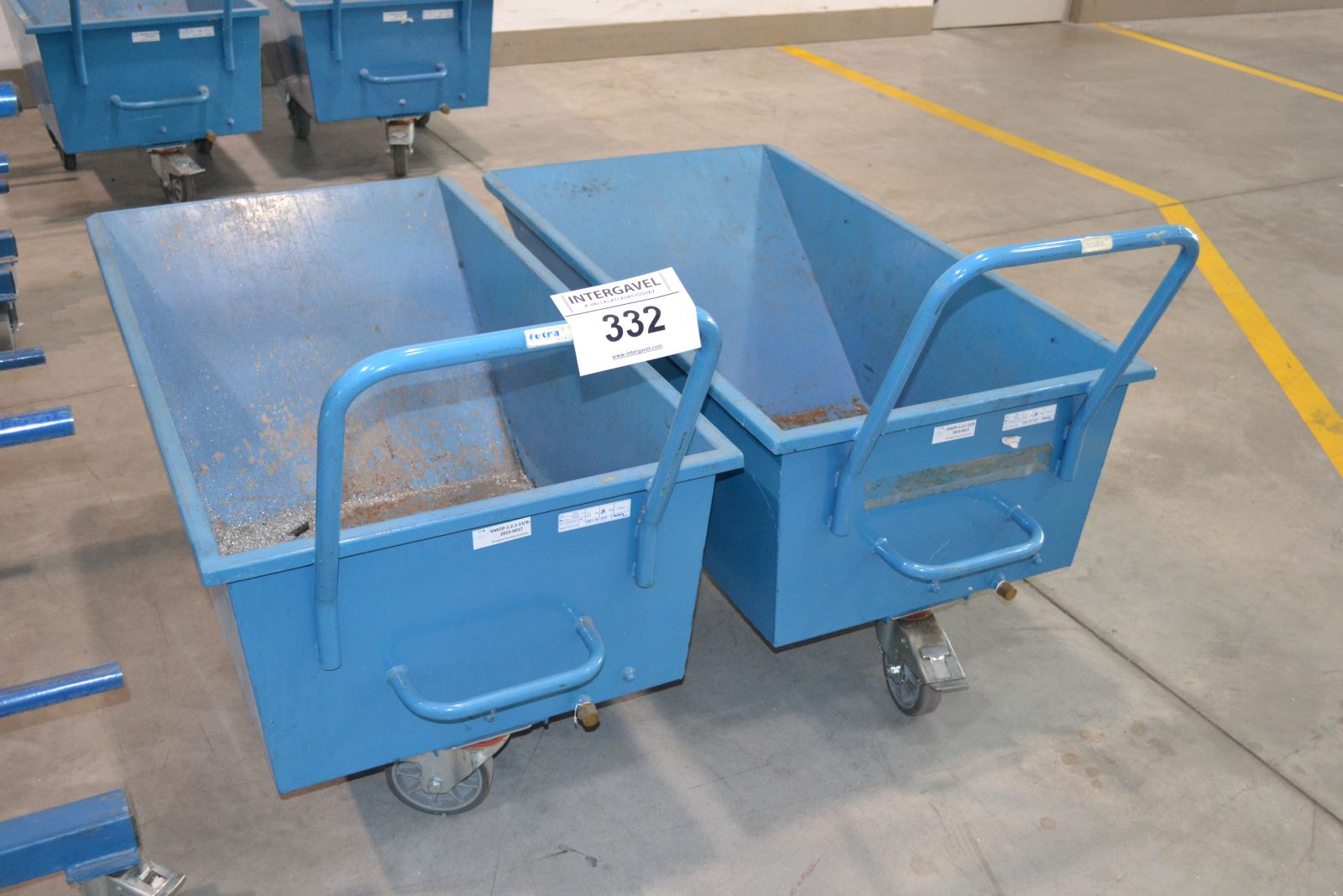 Fémhulladéktároló kocsi 1