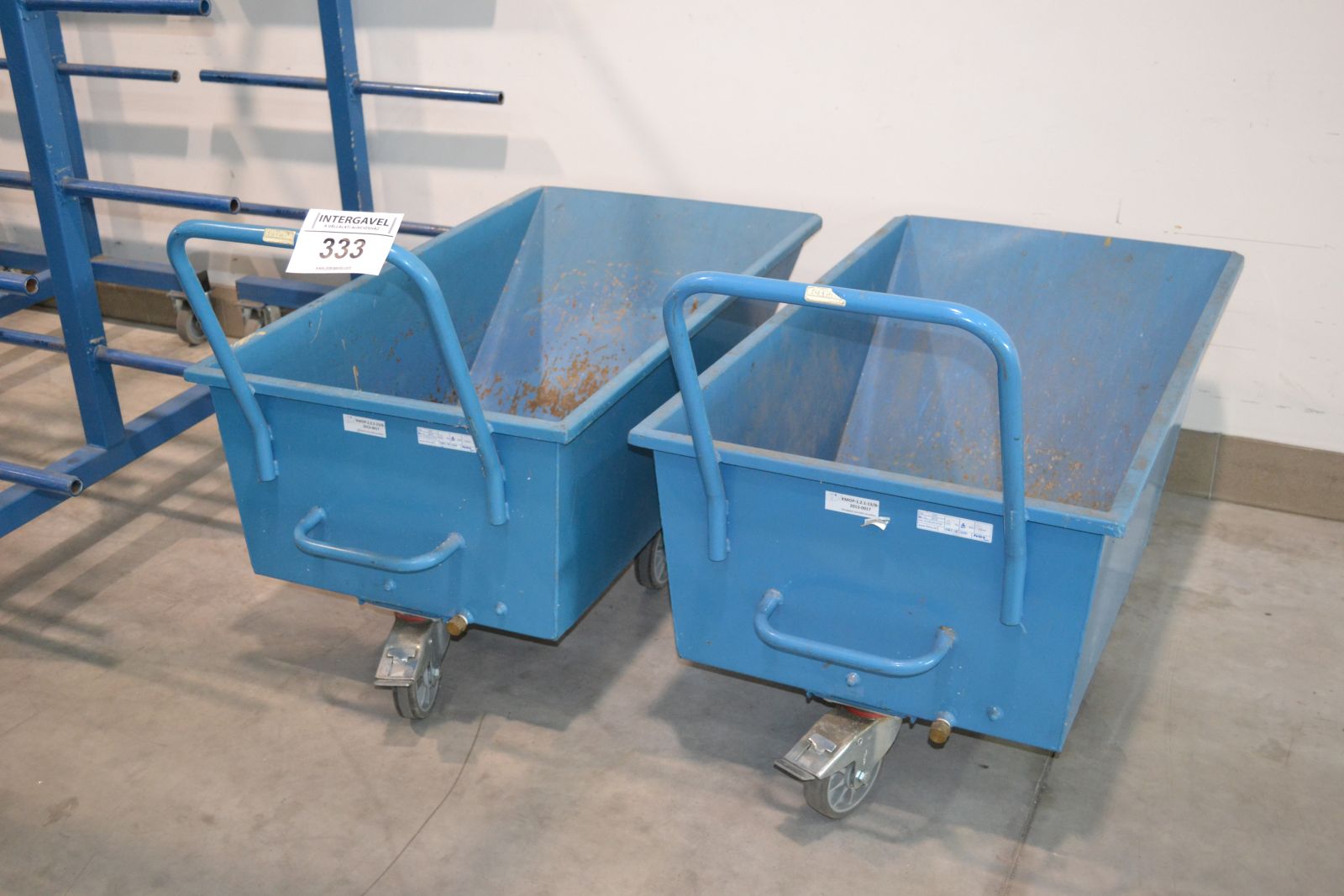 Fémhulladéktároló kocsi 1