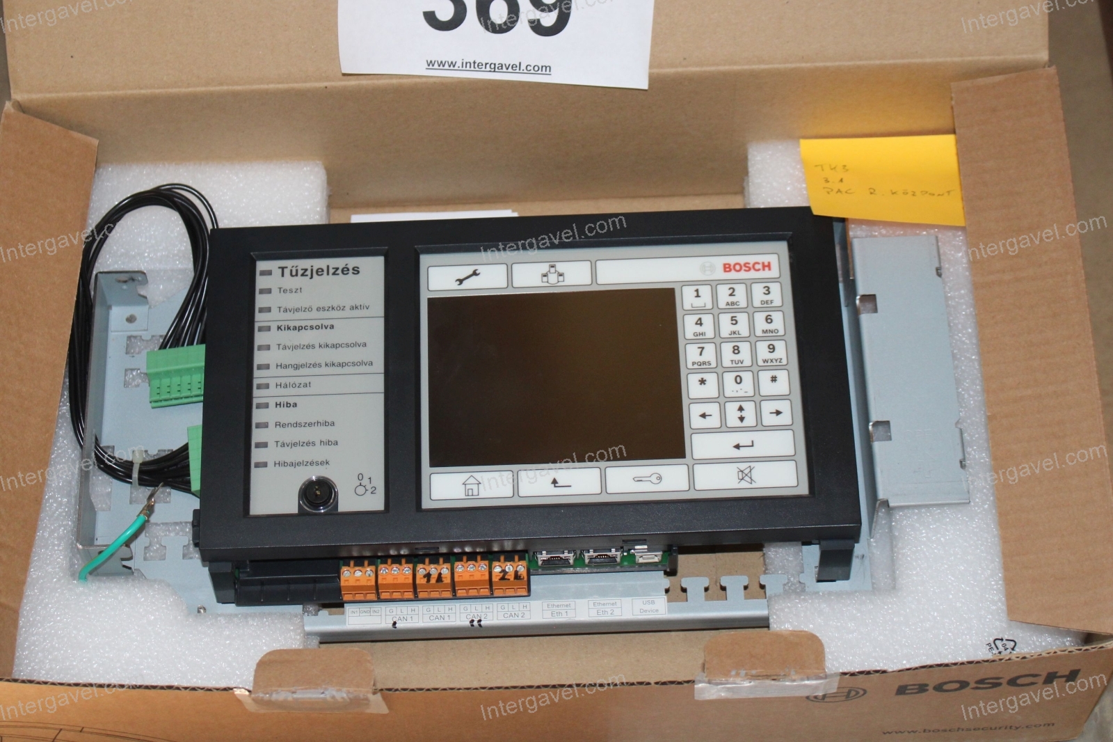 Tűzjelző központ 1