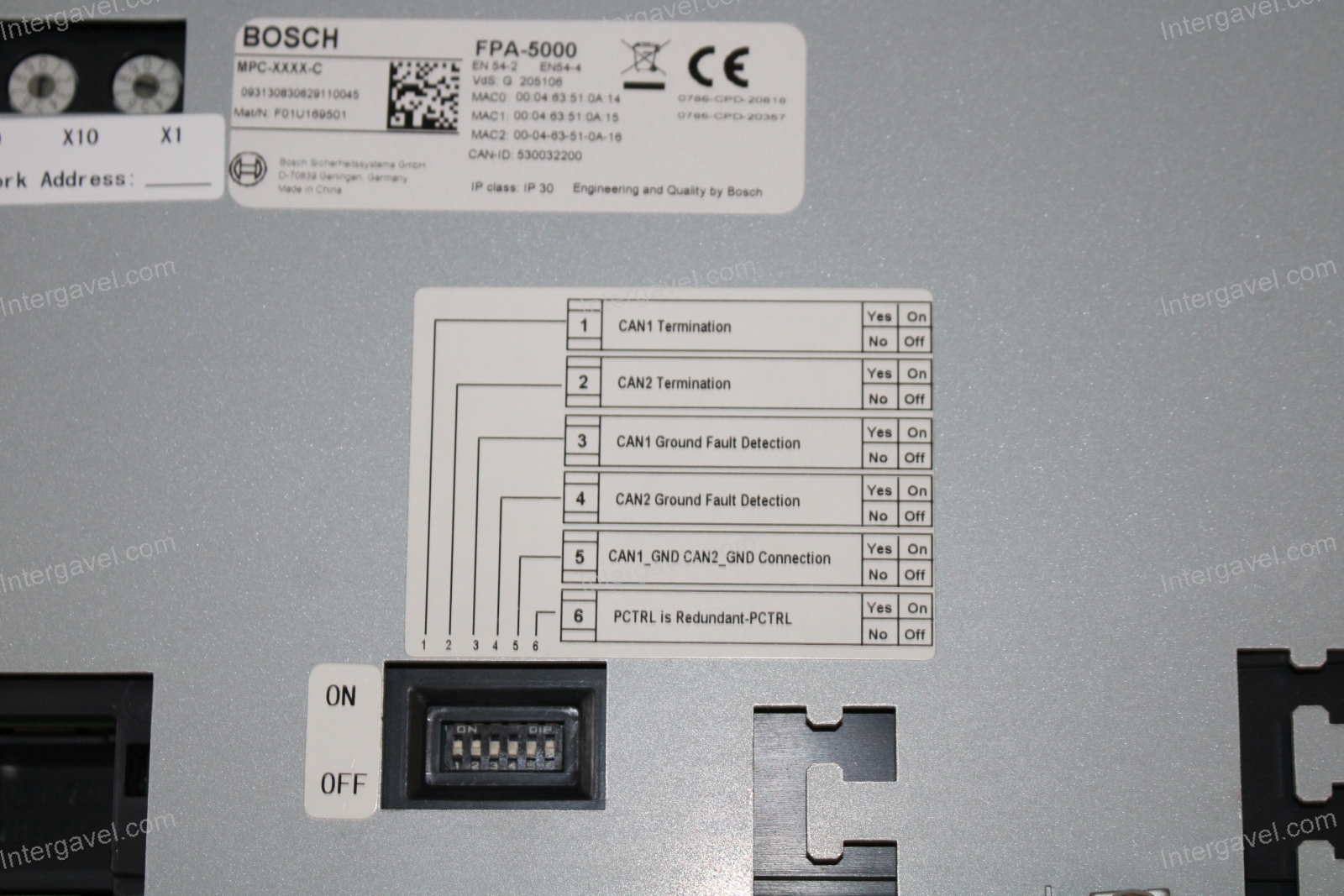 Tűzjelző központ 5