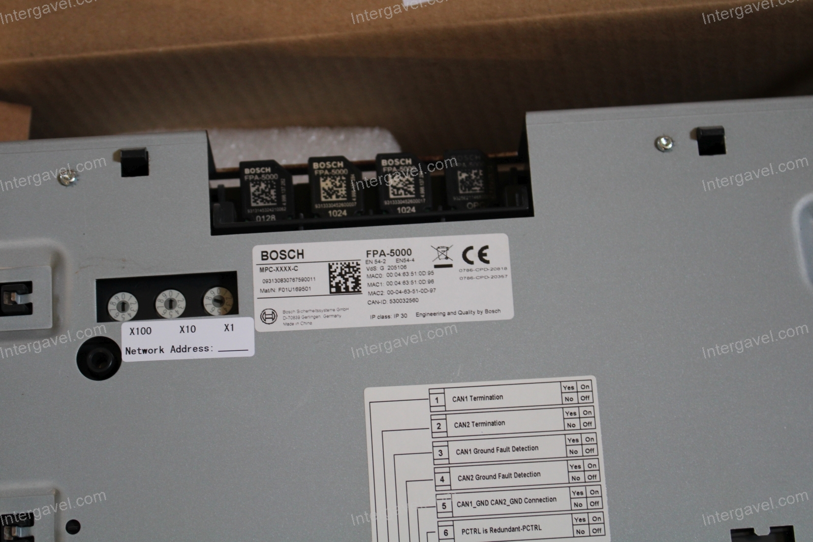 Tűzjelző központ 2