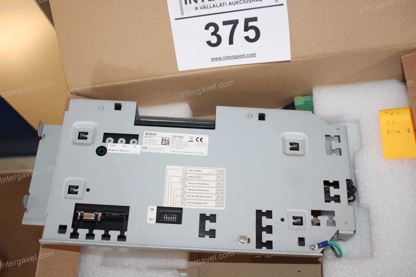 Tűzjelző központ 4