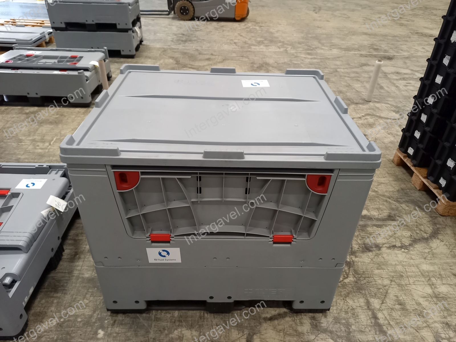 Összecsukható Bigboxok 4 Rakodónyílással + fedél