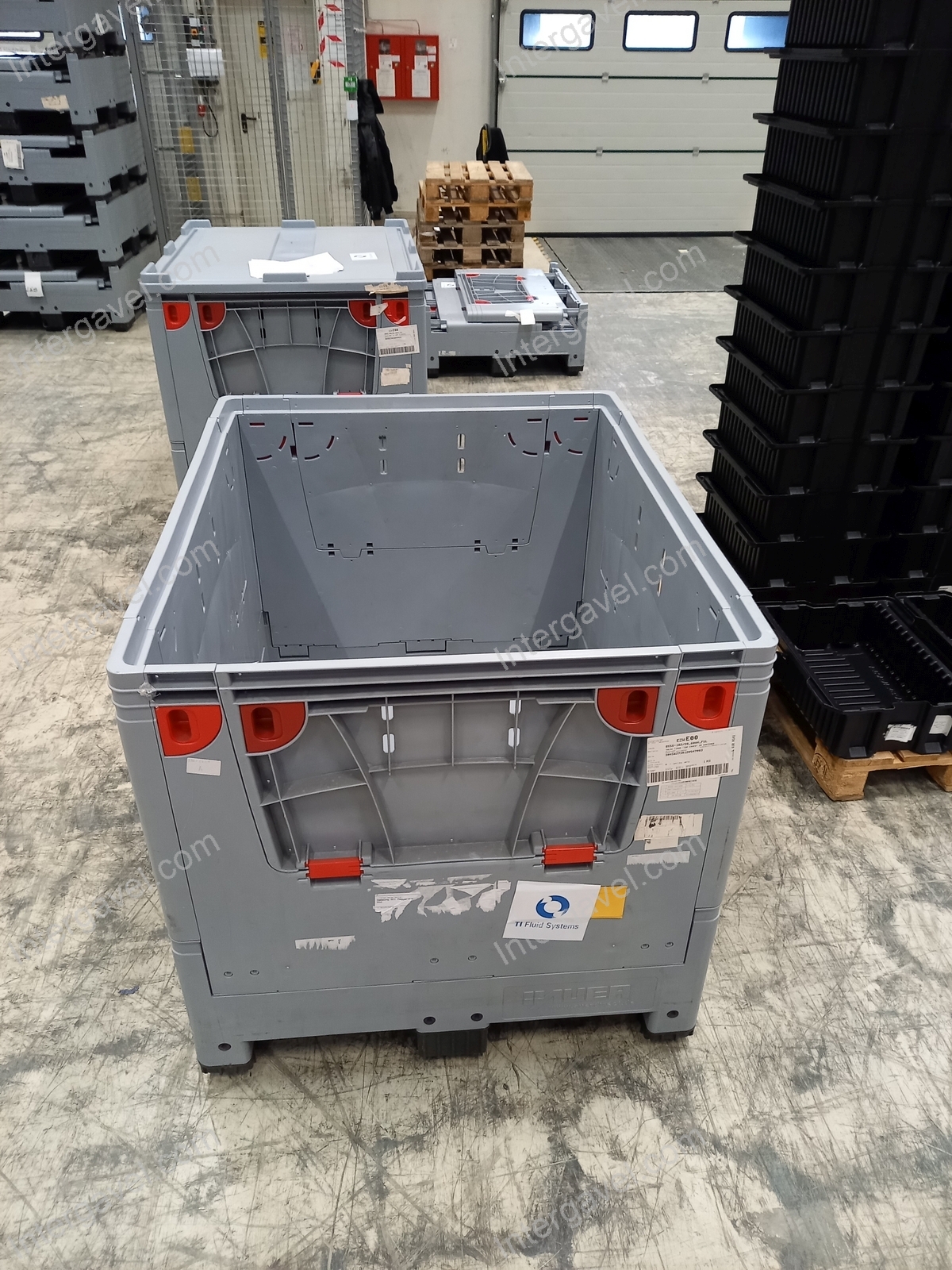 Összecsukható Bigboxok 4 Rakodónyílással + fedél 2