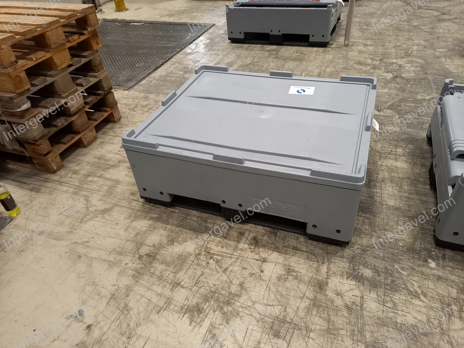 Összecsukható Bigboxok 4 Rakodónyílással + fedél 5