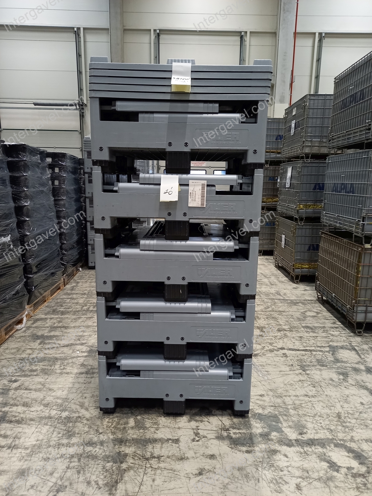 Összecsukható Bigboxok 
4 Rakodónyílással + fedél 10