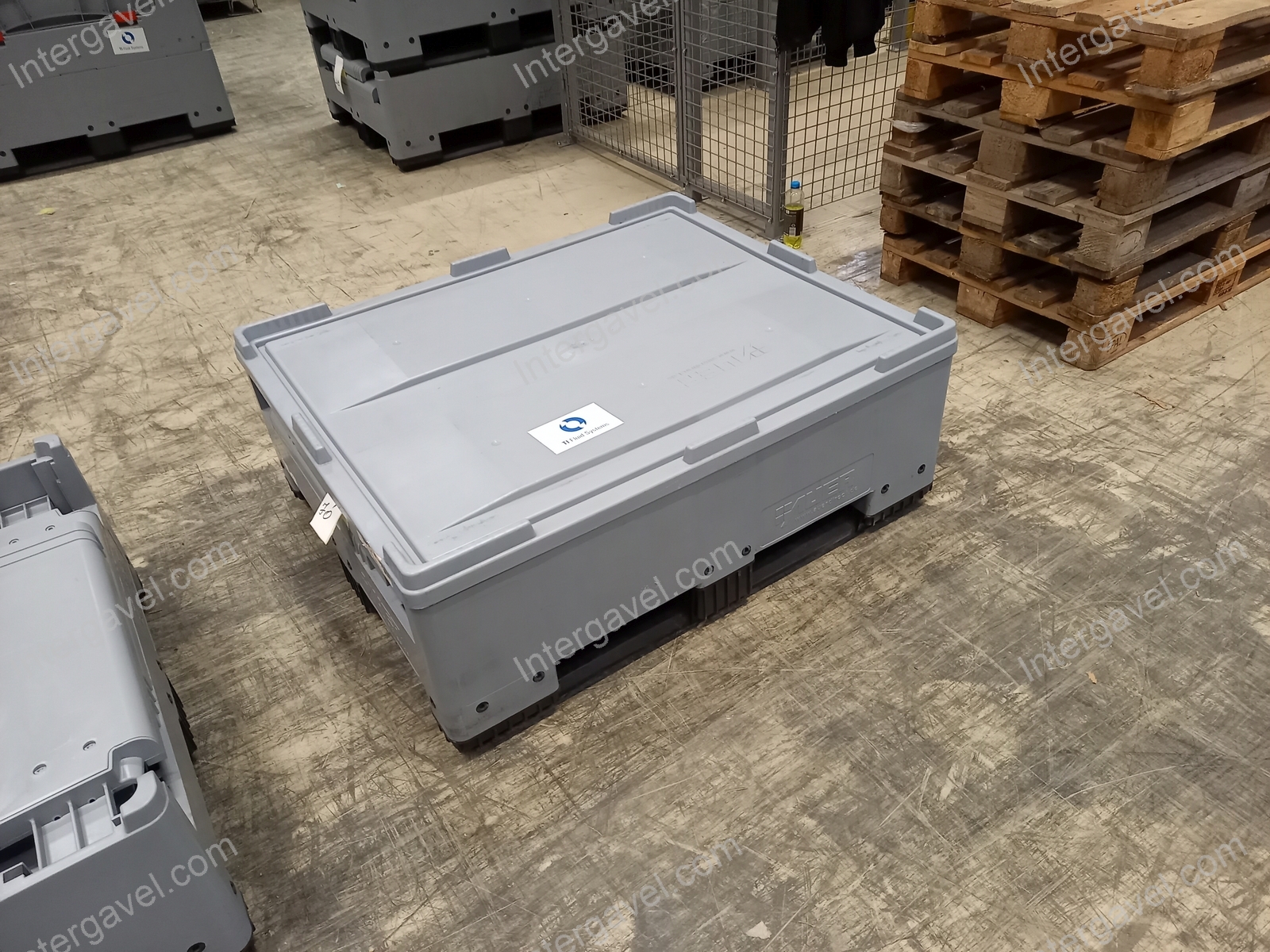 Összecsukható Bigboxok 
4 Rakodónyílással + fedél 6