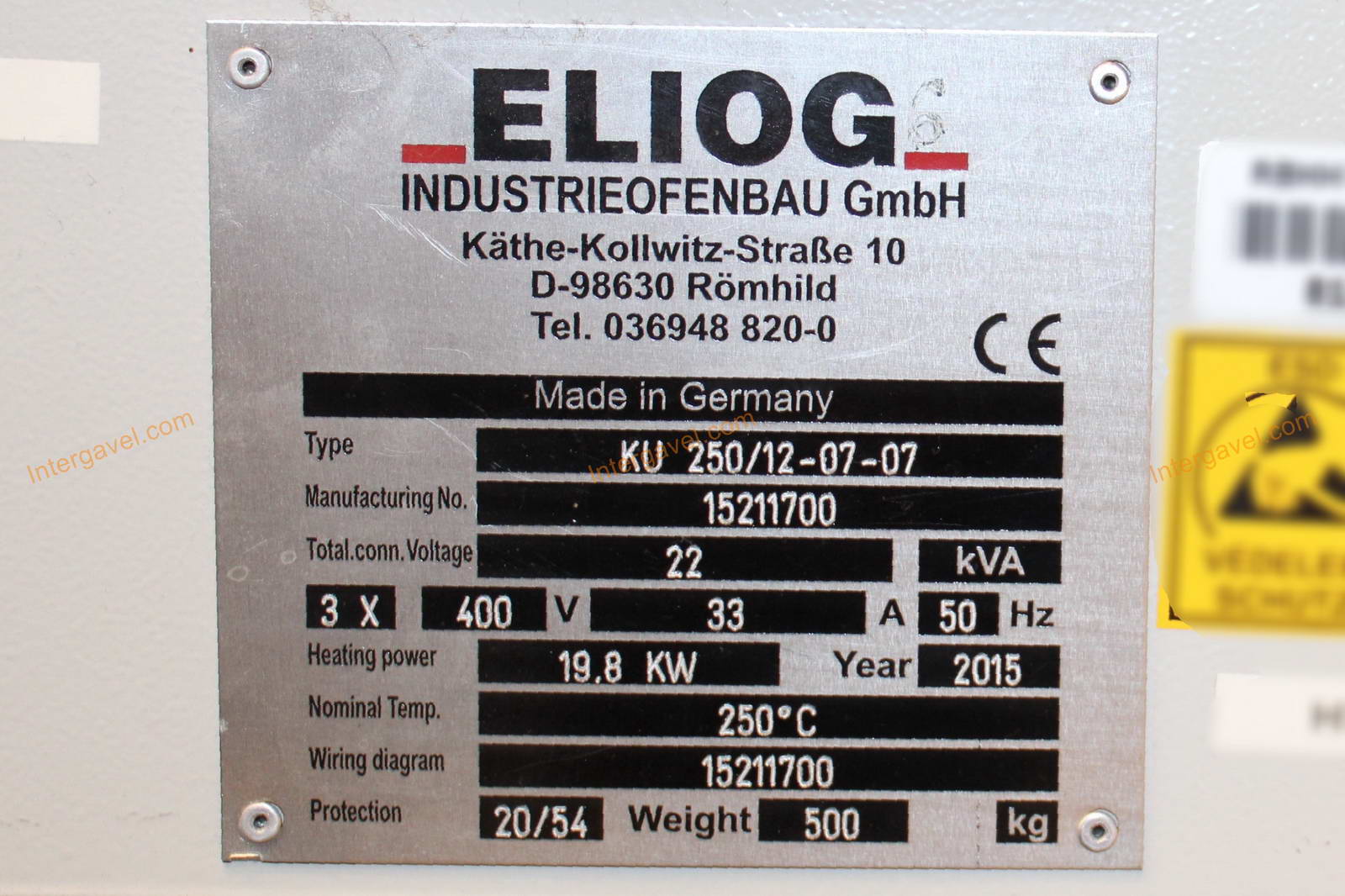 Kemence - Eliog, KU 250/12-07-07 2