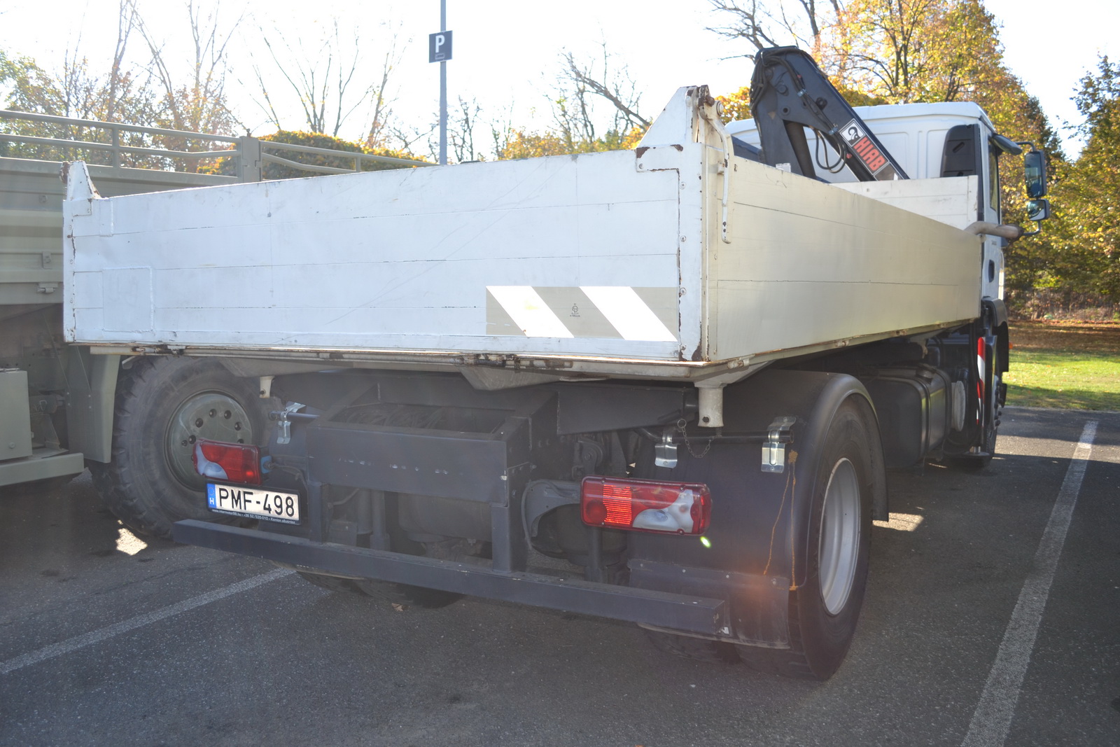 MAN teherautó daruval 5