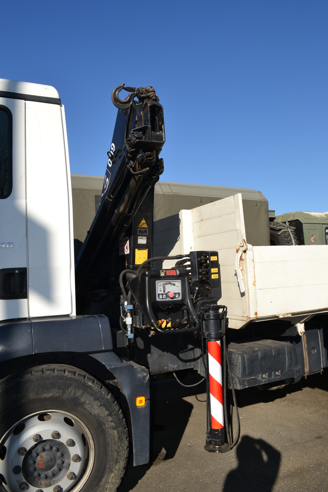 MAN teherautó daruval 6