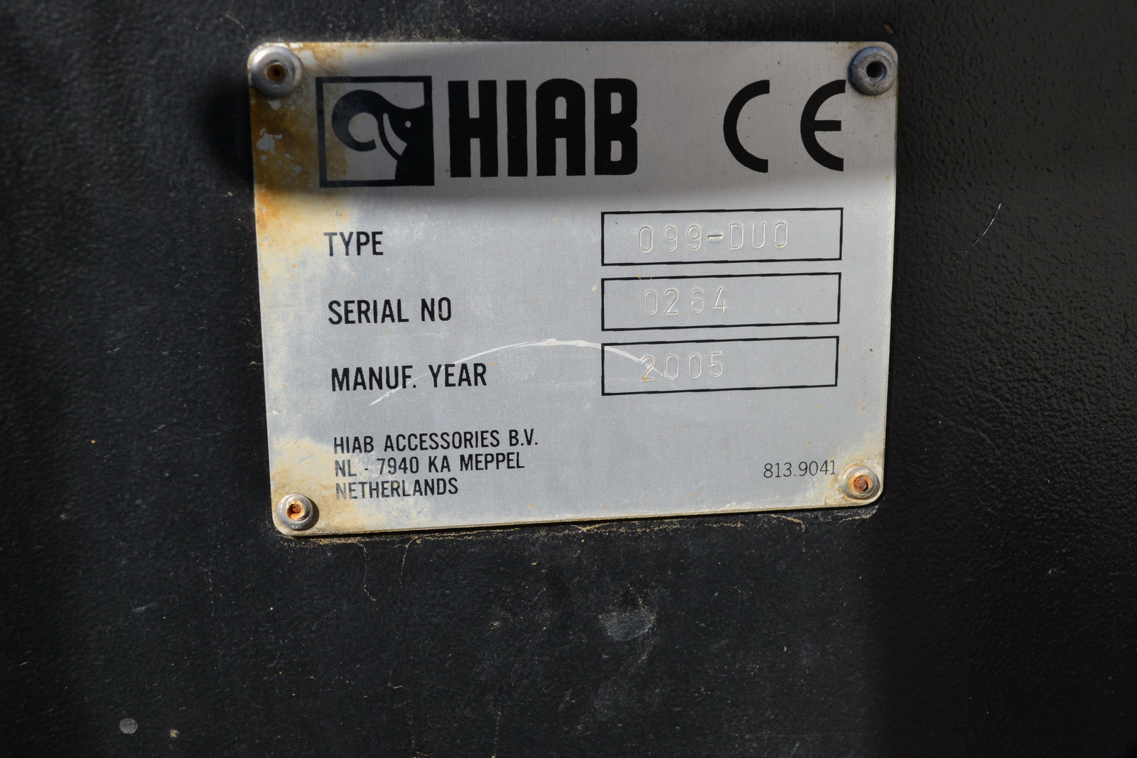 MAN teherautó daruval 7