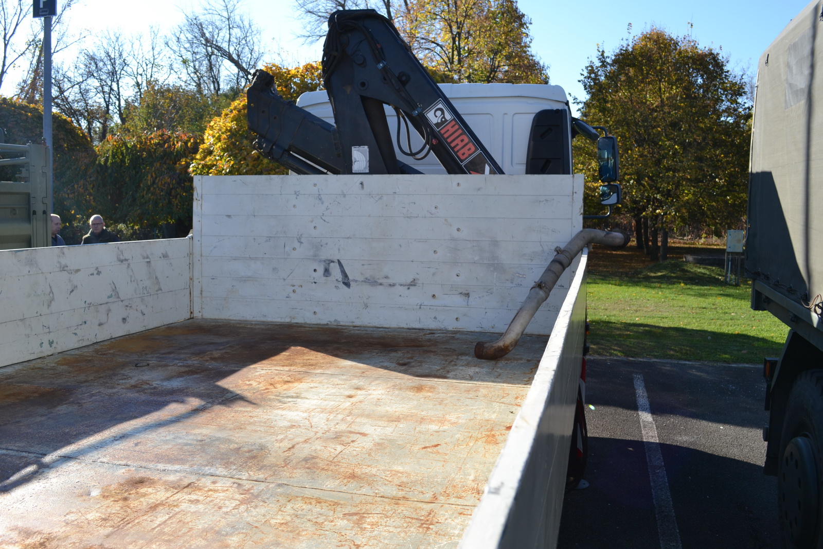 MAN teherautó daruval 9