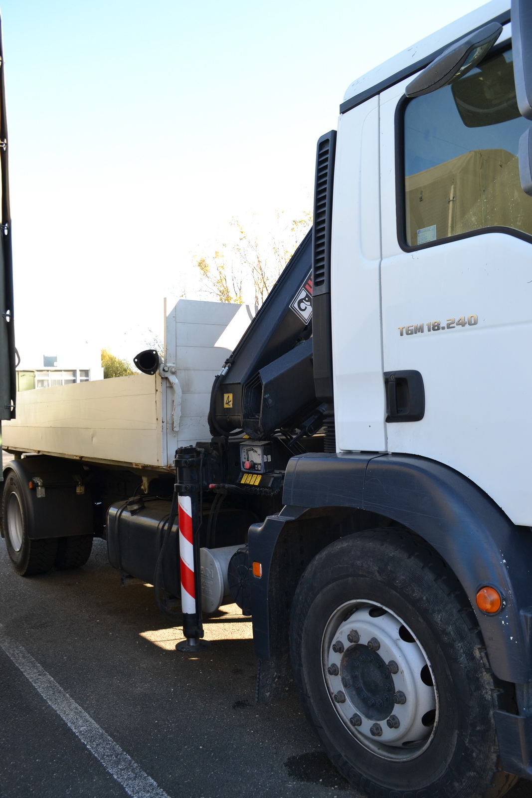 MAN teherautó daruval 15