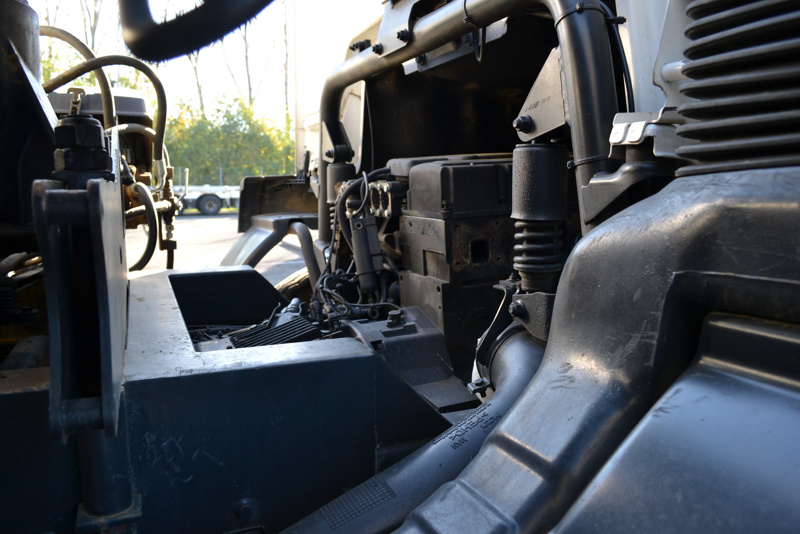 MAN teherautó daruval 17