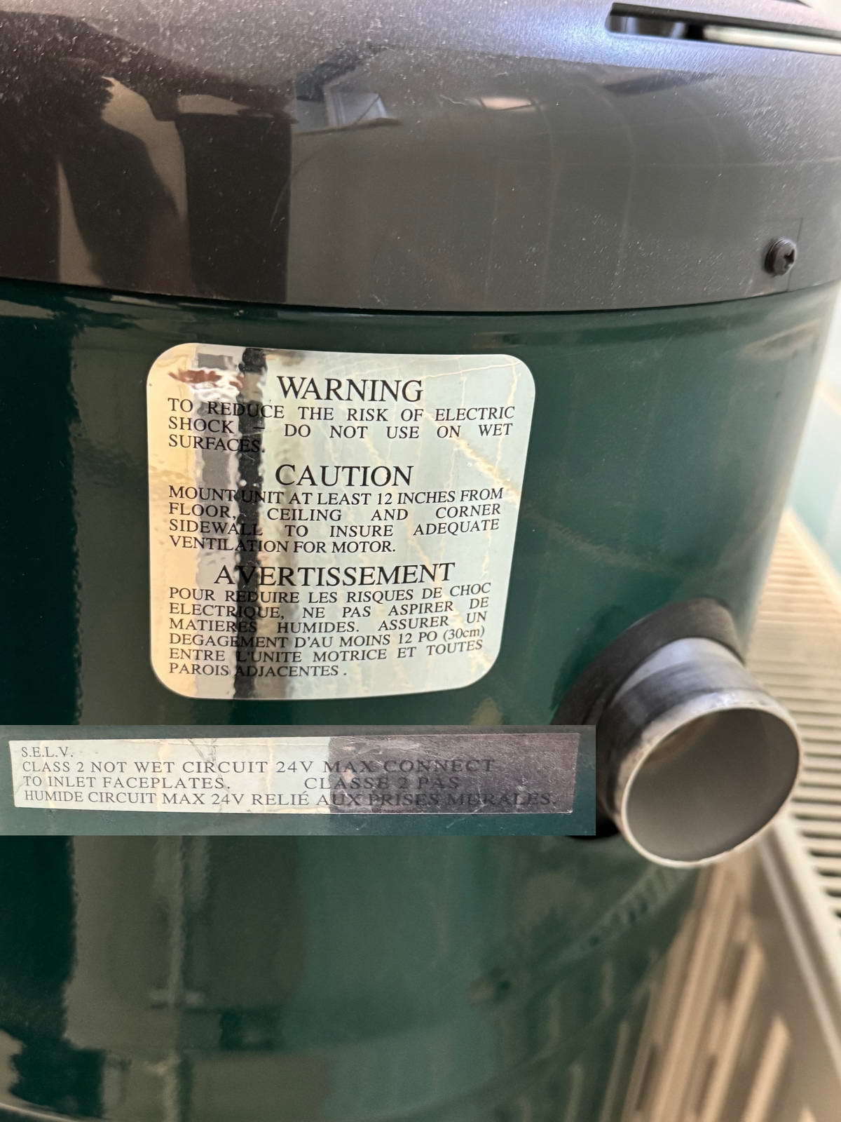 Központi porszívó 4