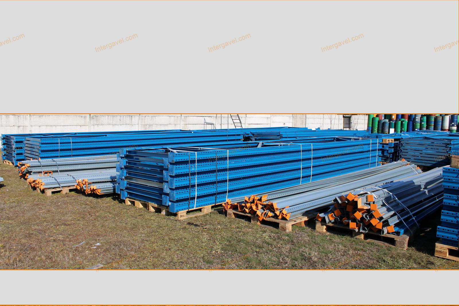 Bontott bejárható állványrendszer elemek 3