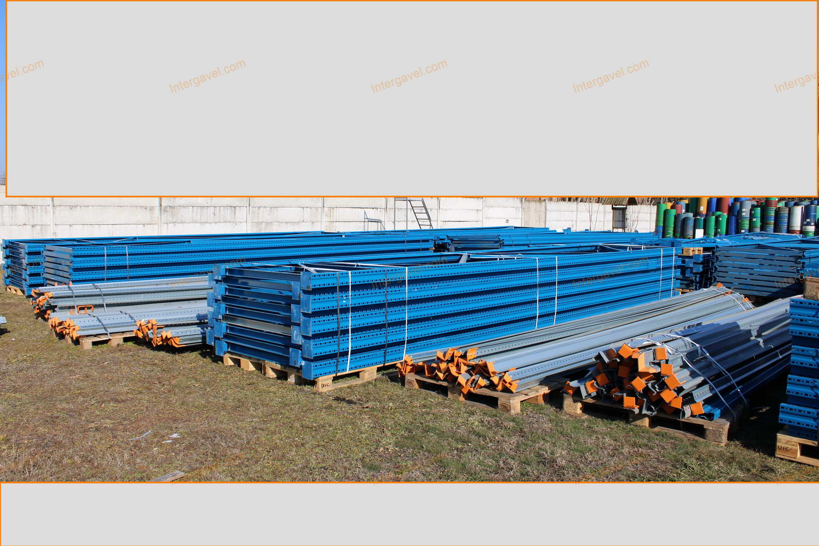 Bontott bejárható állványrendszer elemek 15