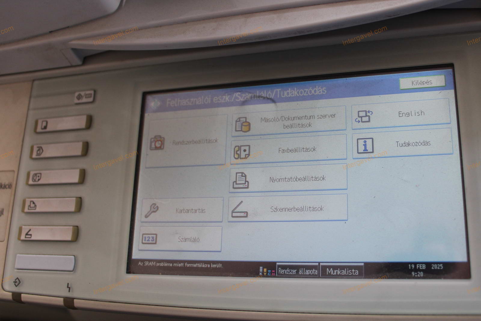 Multifunkciós készülék 4