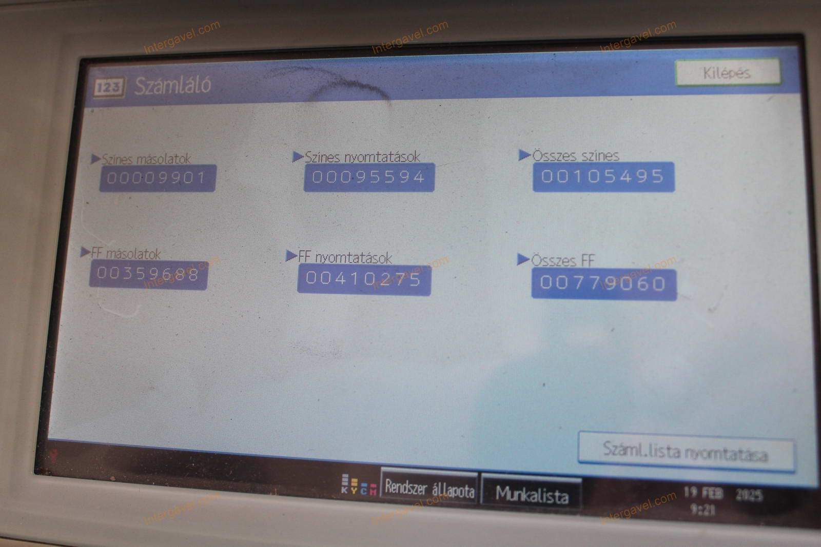 Multifunkciós készülék 5