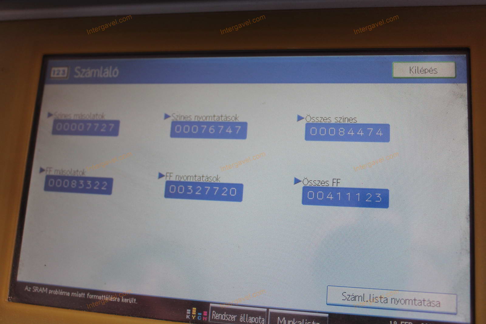 Multifunkciós készülék 5