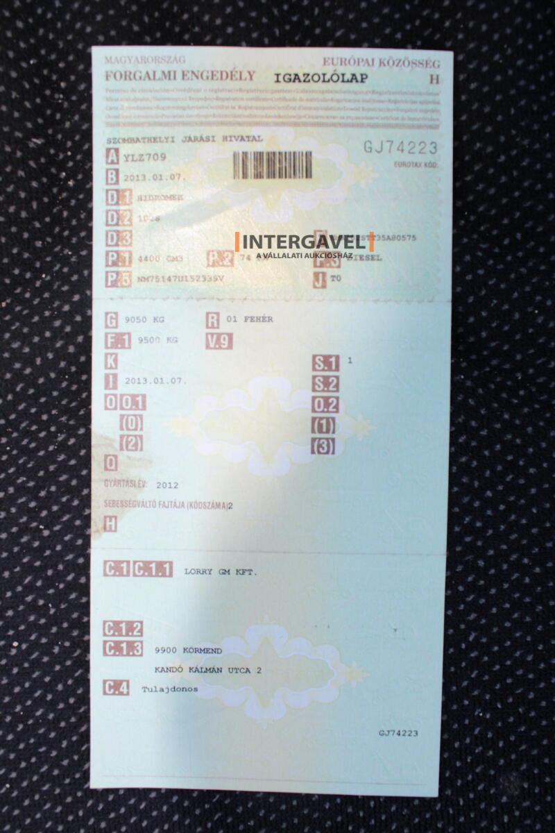 Hátsó árokásó - Hydromek 54