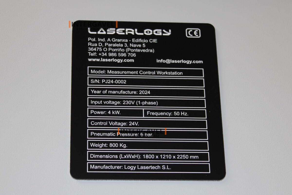 Tester - Laserlogy, Measurement Control Workstation 3